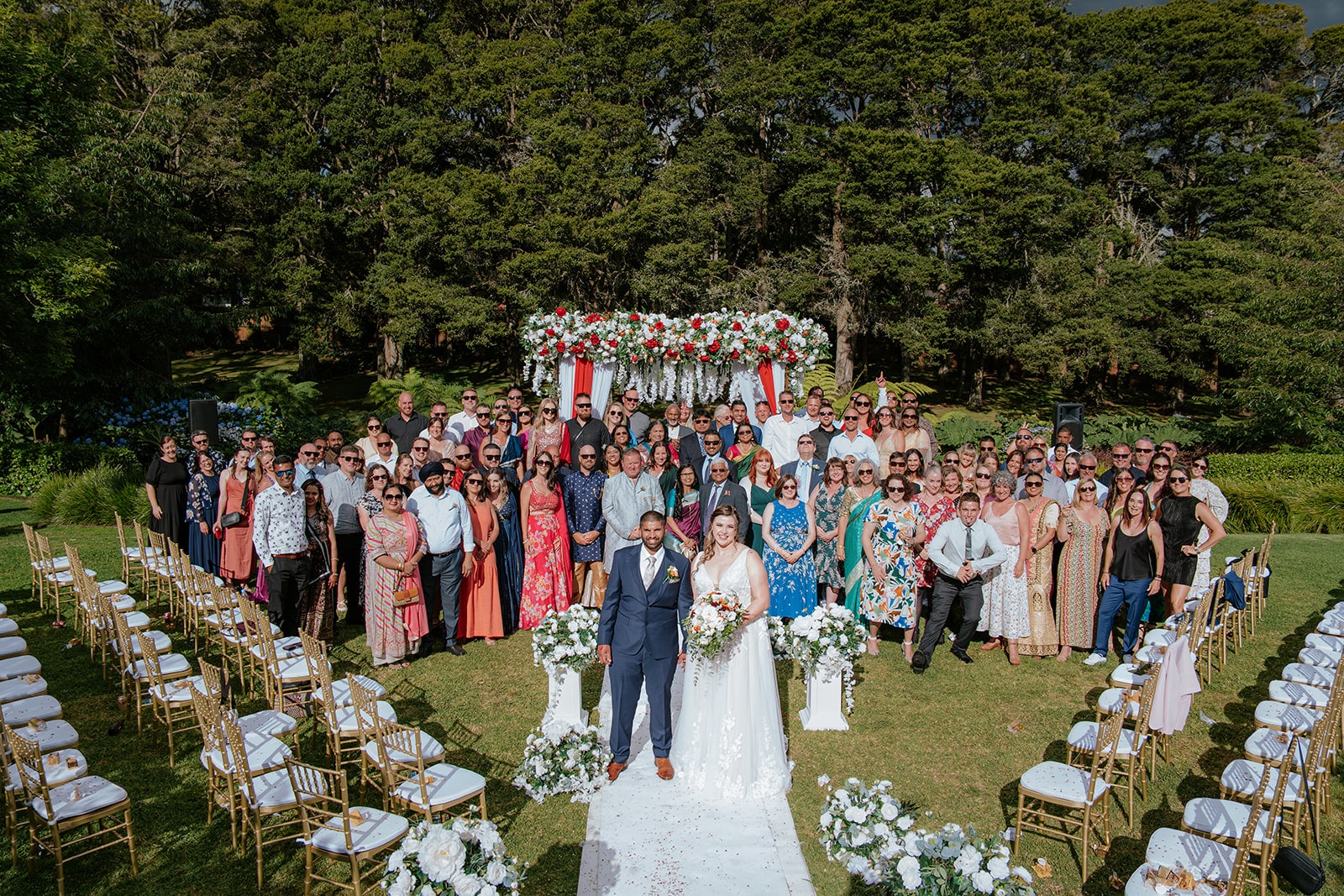 SHYAM & BECCI-Winsford Gardens